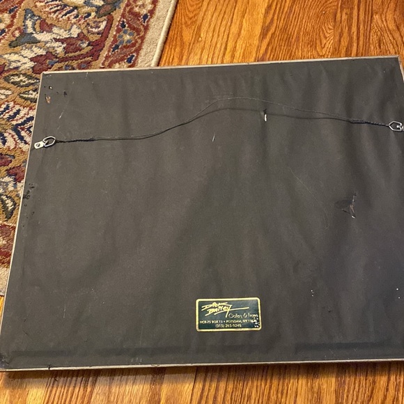 Dick Bailey Painting with frame - Picture 7 of 8